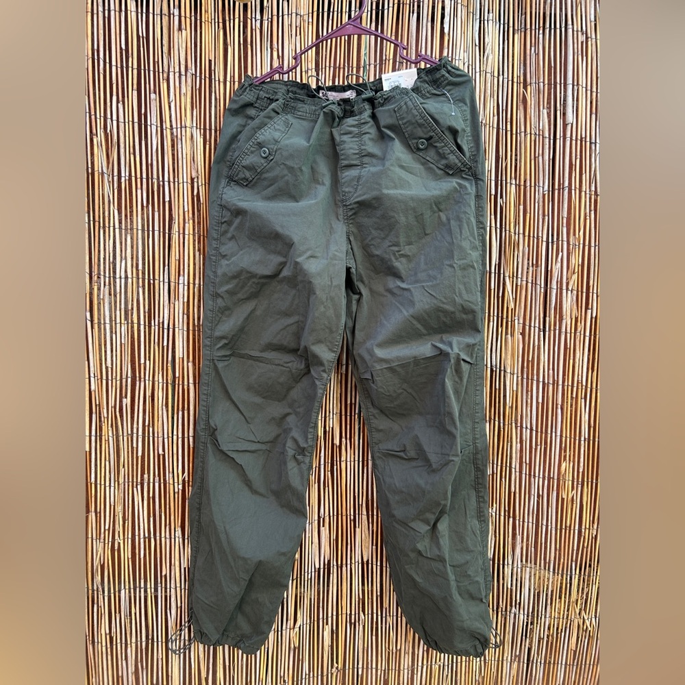 Women's Olive Track Pants